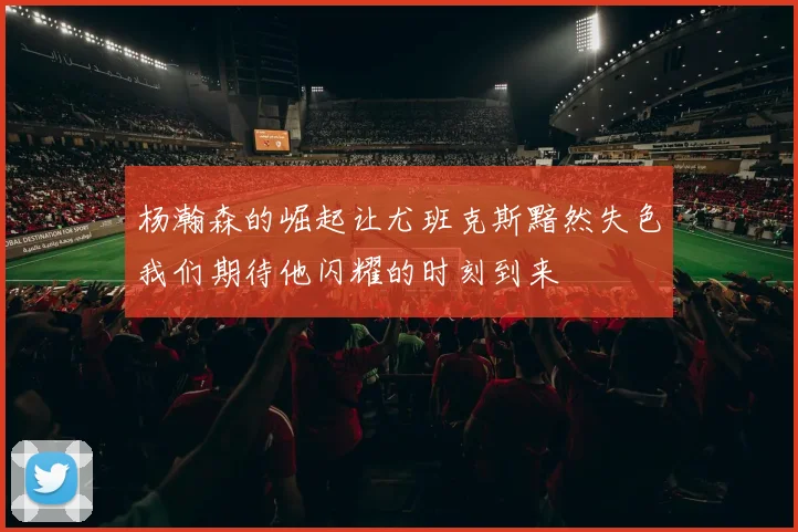 杨瀚森的崛起让尤班克斯黯然失色我们期待他闪耀的时刻到来